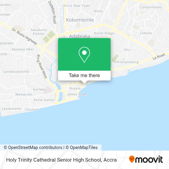 Holy Trinity Cathedral Senior High School map