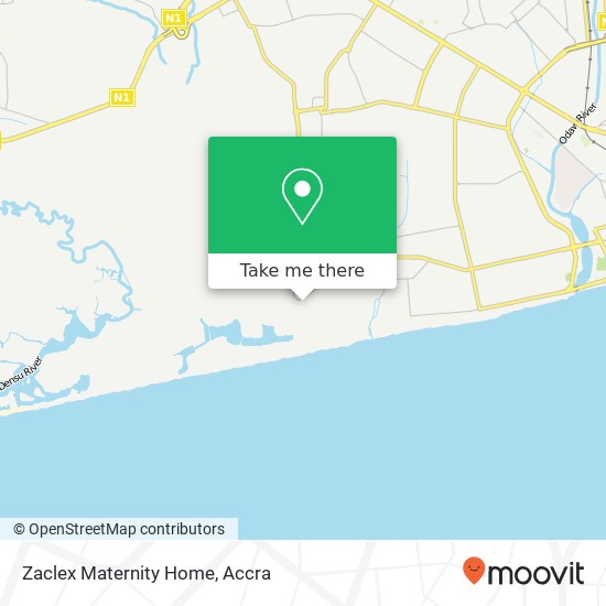 Zaclex Maternity Home map