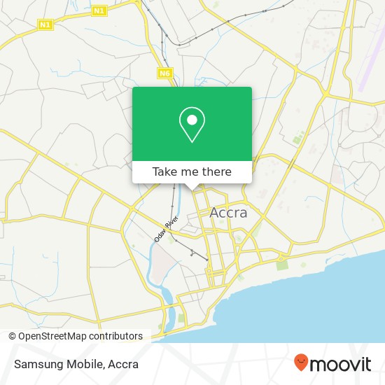 Samsung Mobile map
