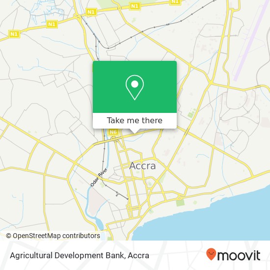 Agricultural Development Bank map