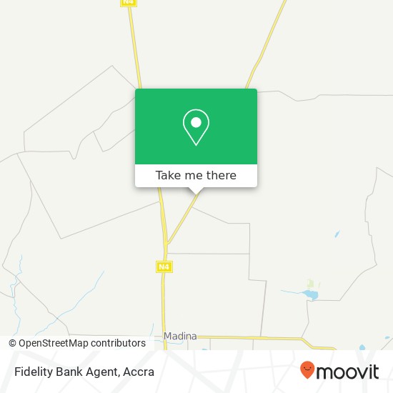 Fidelity Bank Agent map