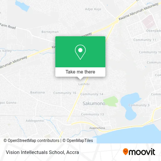 Vision Intellectuals School map