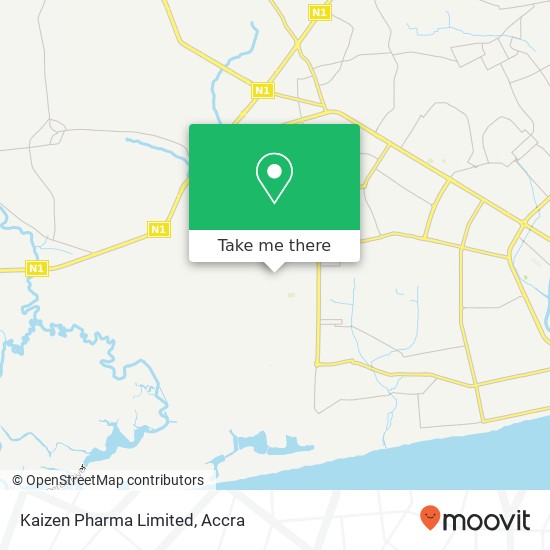 Kaizen Pharma Limited map