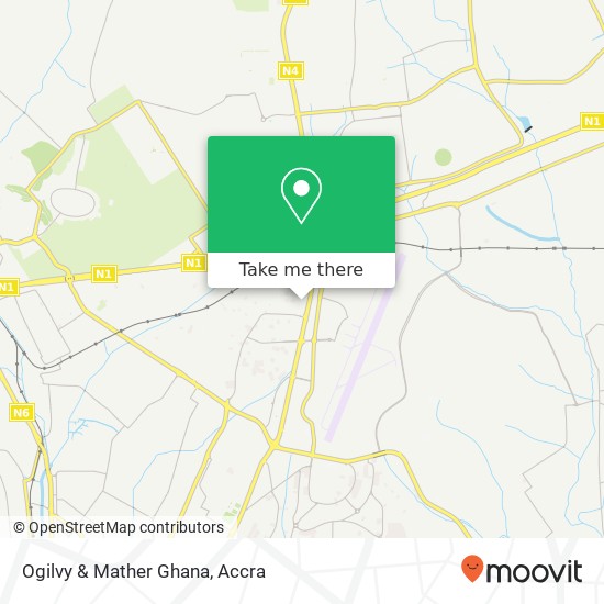 Ogilvy & Mather Ghana map
