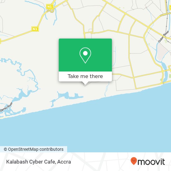 Kalabash Cyber Cafe map