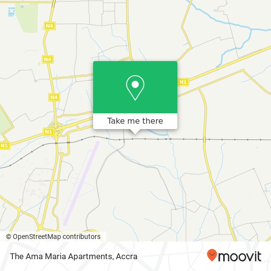 The Ama Maria Apartments map