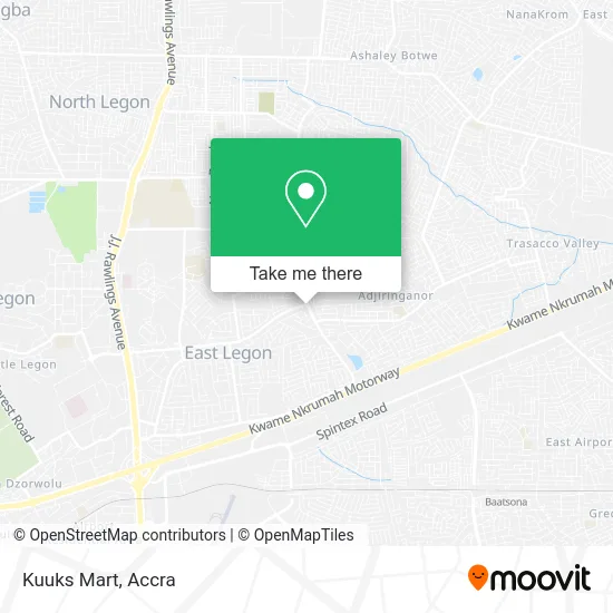 Kuuks Mart map