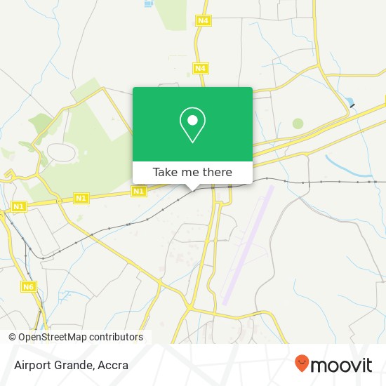 Airport Grande map
