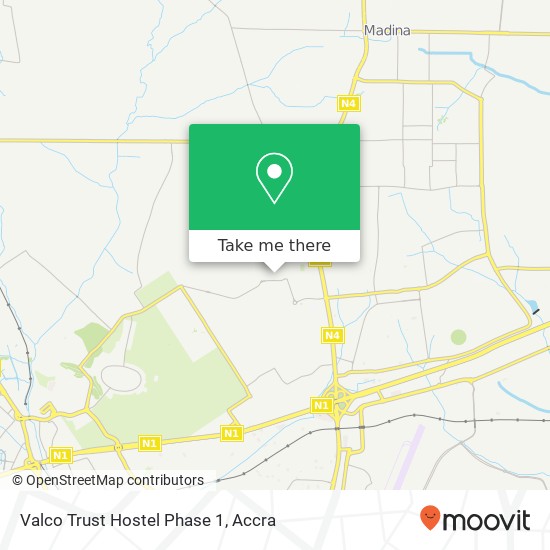 Valco Trust Hostel Phase 1 map