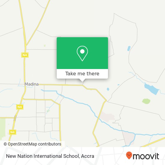 New Nation International School map