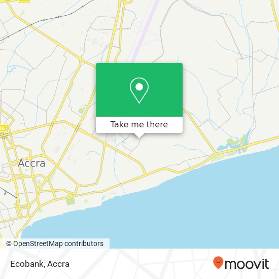 Ecobank map