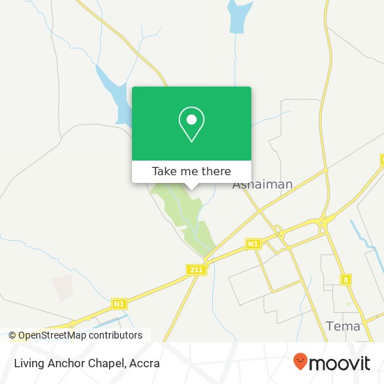 Living Anchor Chapel map