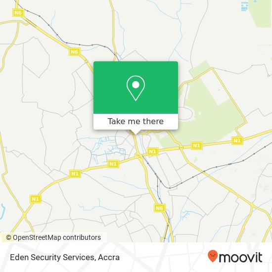 Eden Security Services map