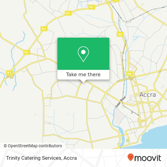 Trinity Catering Services map