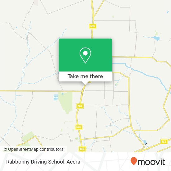 Rabbonny Driving School map