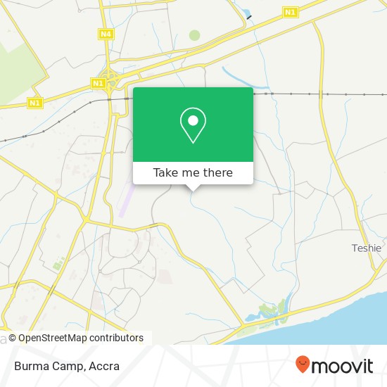Burma Camp map