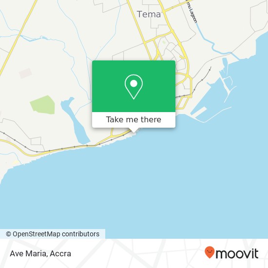 Ave Maria map