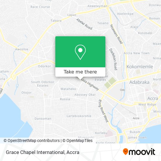 Grace Chapel International map