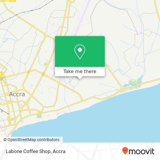 Labone Coffee Shop map