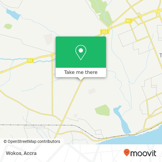 Wokos map