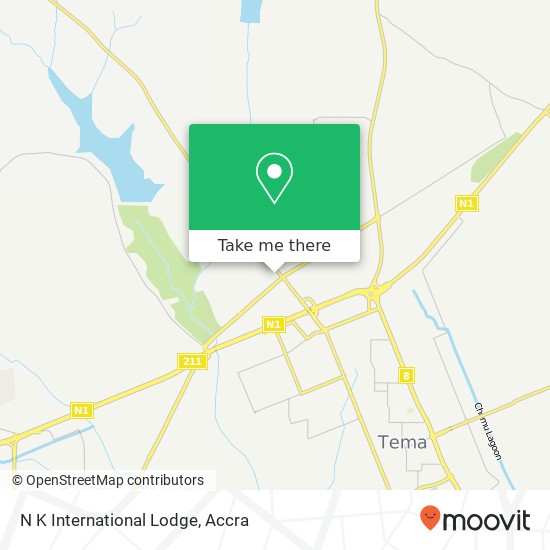 N K International Lodge map