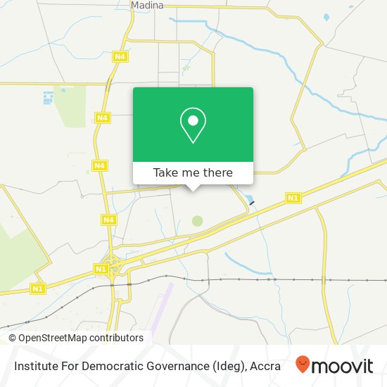 Institute For Democratic Governance (Ideg) map
