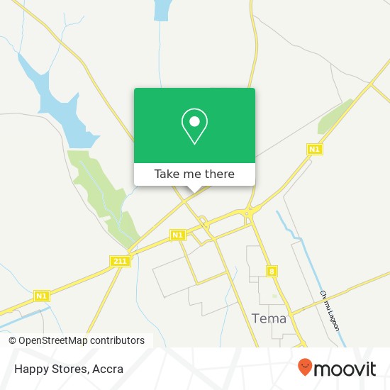 Happy Stores map