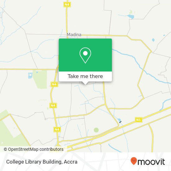 College Library Building map