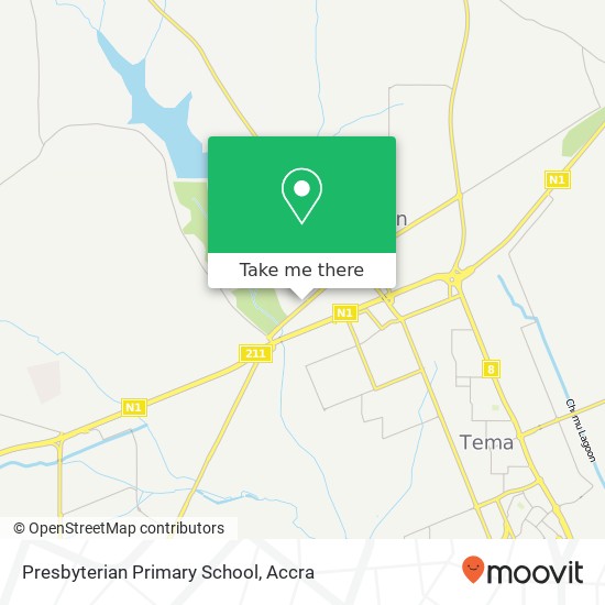 Presbyterian Primary School map