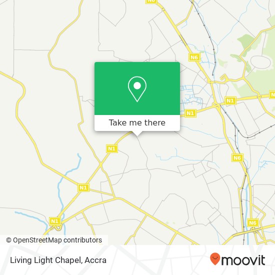Living Light Chapel map