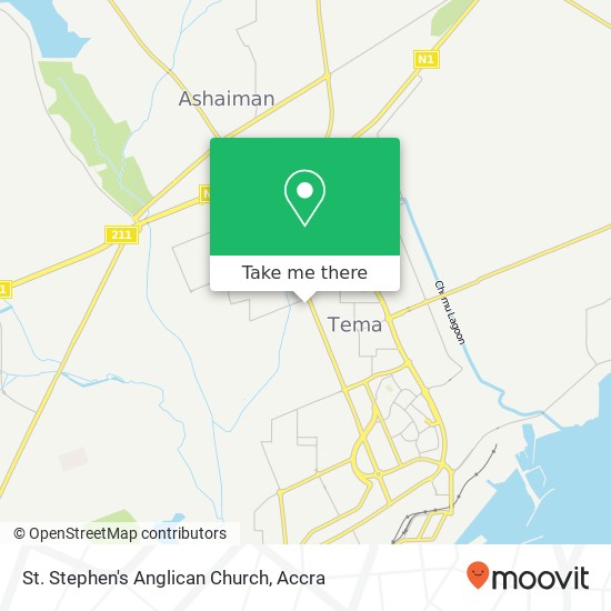 St. Stephen's Anglican Church map