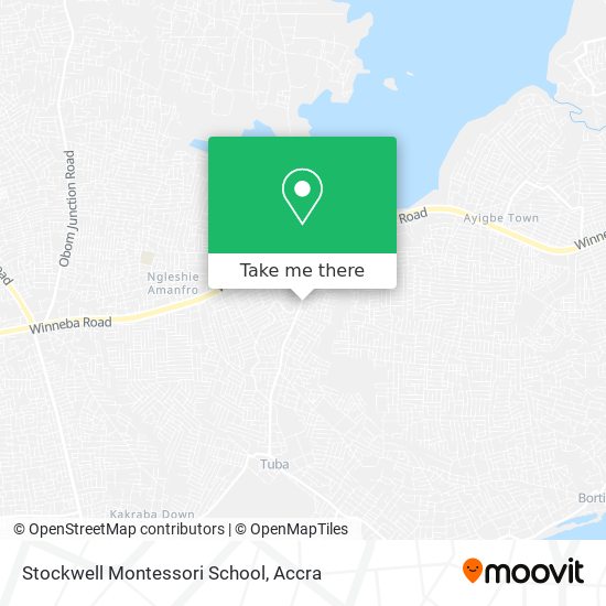 Stockwell Montessori School map