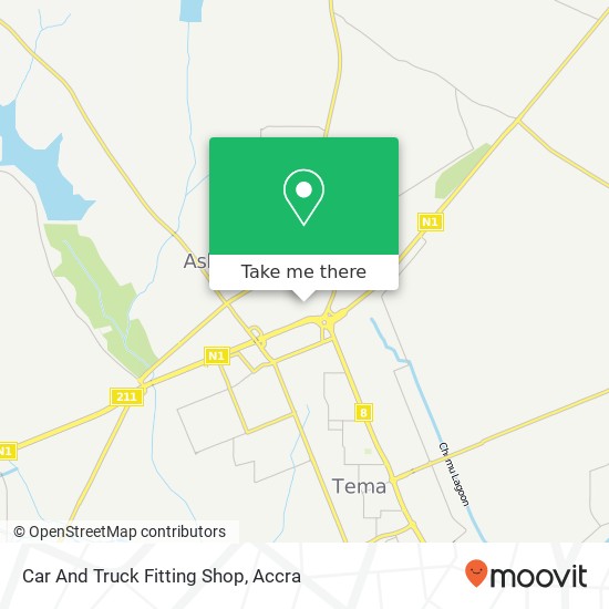 Car And Truck Fitting Shop map