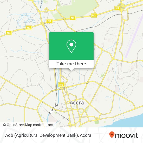 Adb (Agricultural Development Bank) map