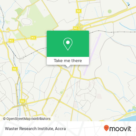 Waster Research Institute map