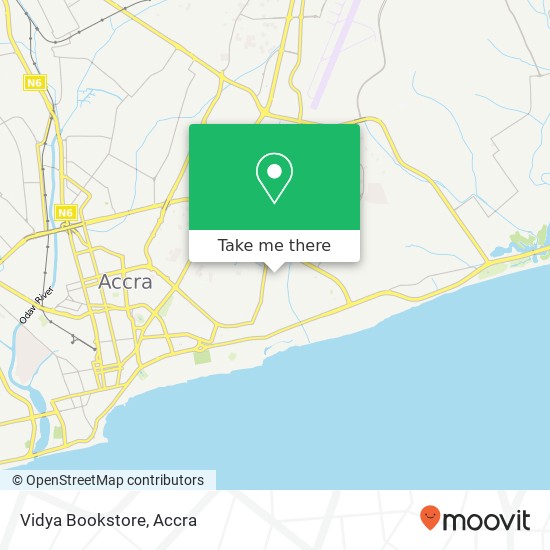 Vidya Bookstore map