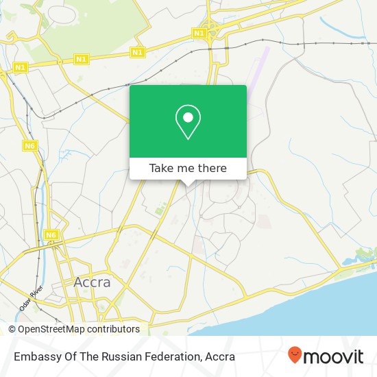 Embassy Of The Russian Federation map