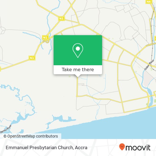 Emmanuel Presbytarian Church map