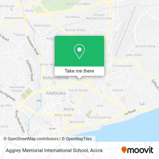 Aggrey Memorial International School map