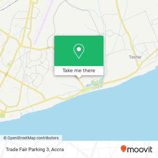 Trade Fair Parking 3 map
