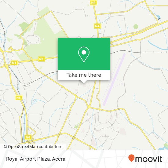 Royal Airport Plaza map