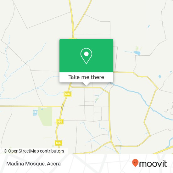 Madina Mosque map