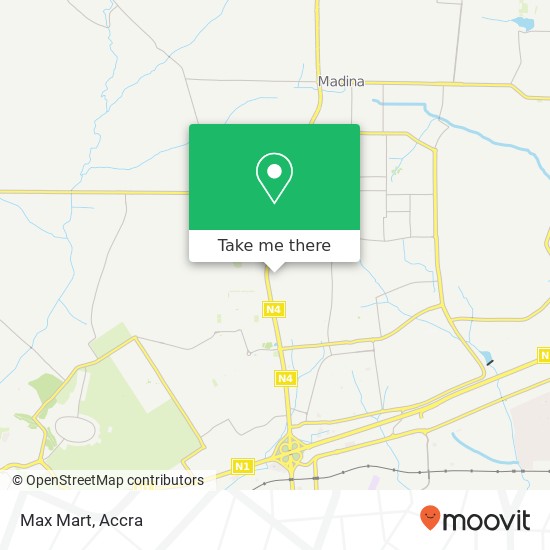 Max Mart map