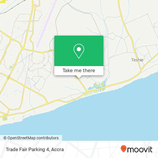 Trade Fair Parking 4 map