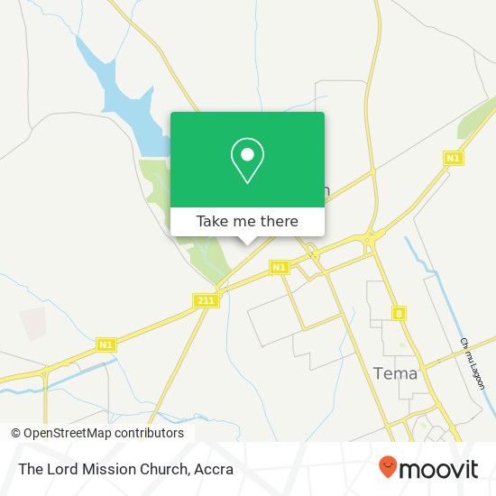 The Lord Mission Church map
