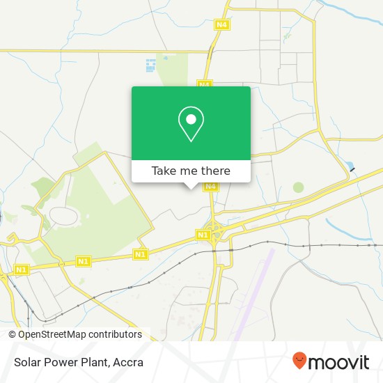 Solar Power Plant map