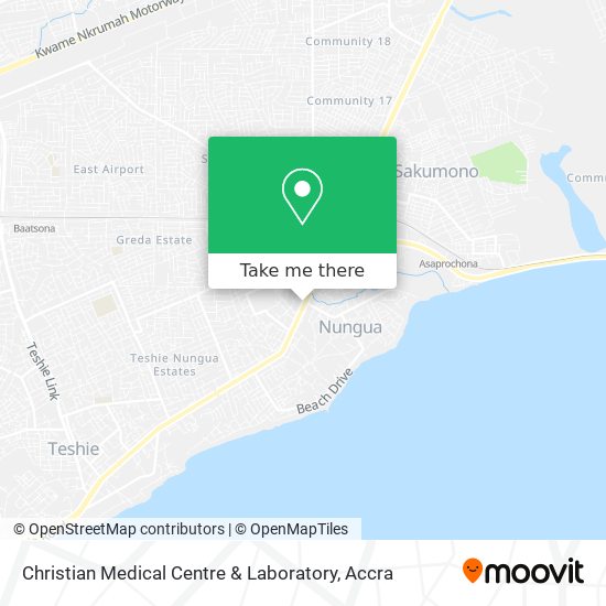 Christian Medical Centre & Laboratory map