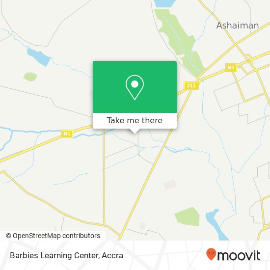 Barbies Learning Center map