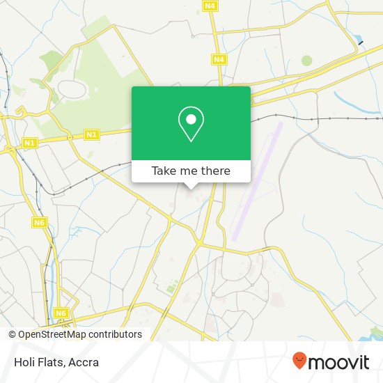 Holi Flats map