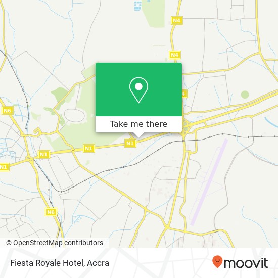Fiesta Royale Hotel map